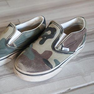 Vans Toddler Camoflauge